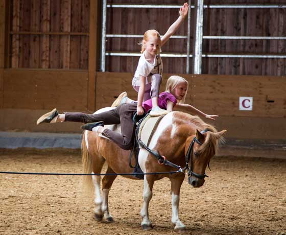 Voltigieren für Kinder