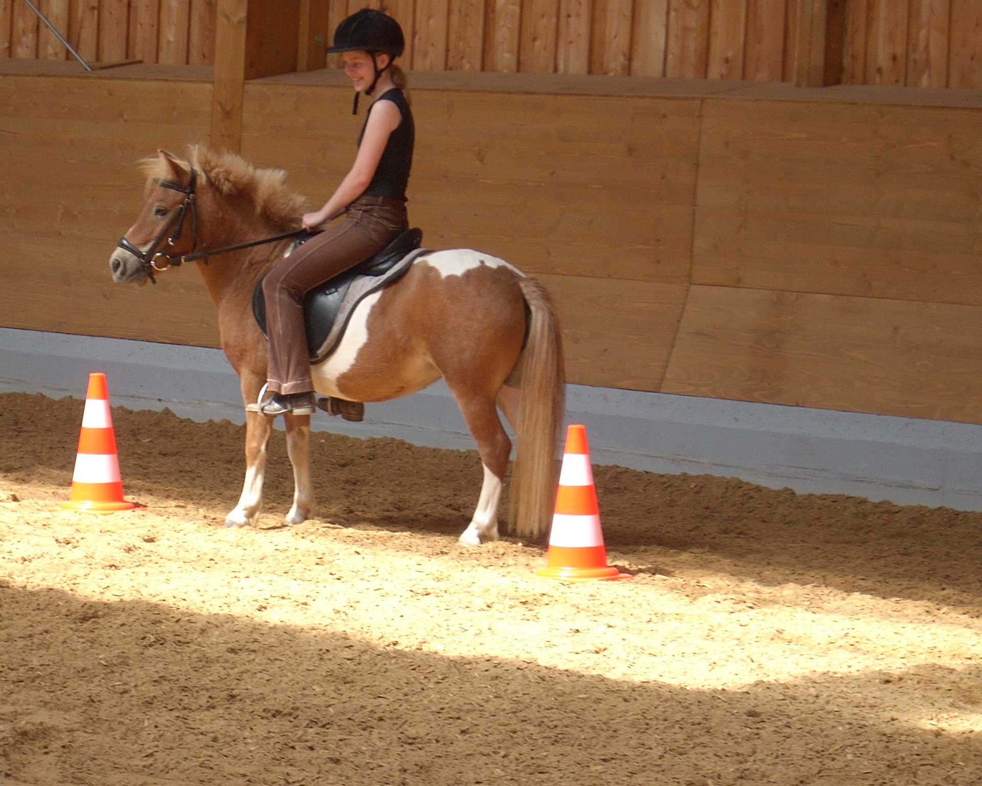 Reiten lernen - Kinder